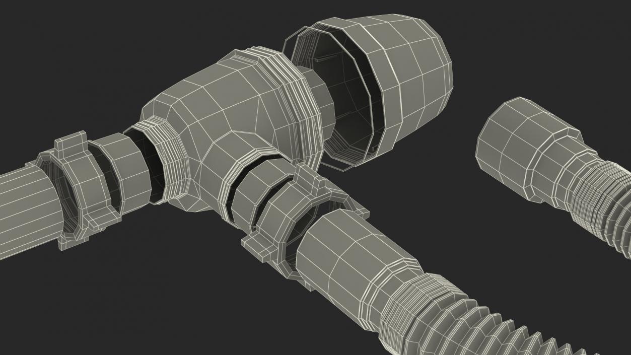 Sink Siphon Parts 3D