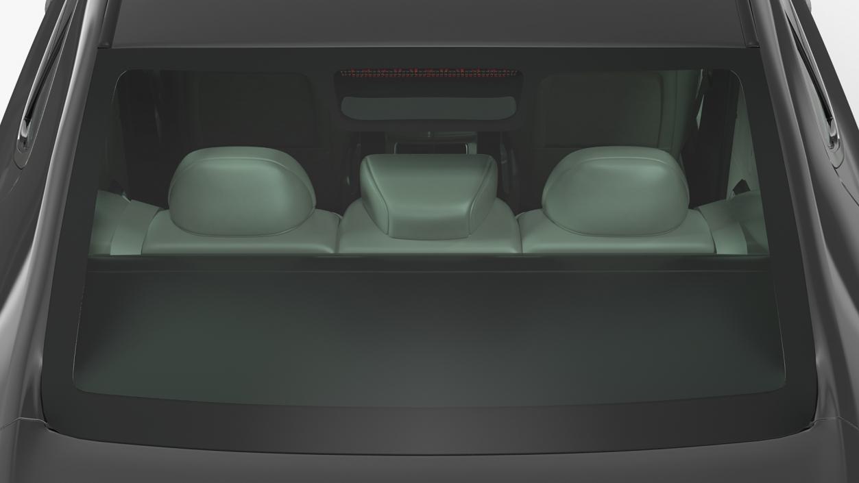 Luxury Sedan Generic Rigged 3D