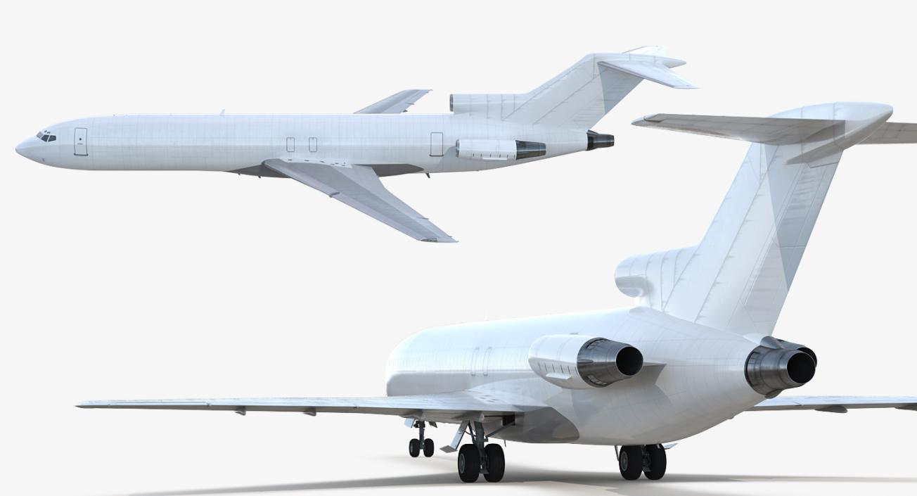 3D Boeing 727-200F Generic model