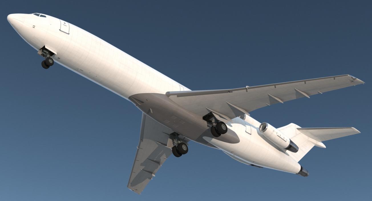 3D Boeing 727-200F Generic model