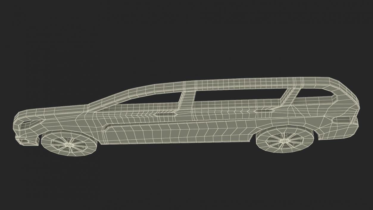 SUV Silhouette 3D model