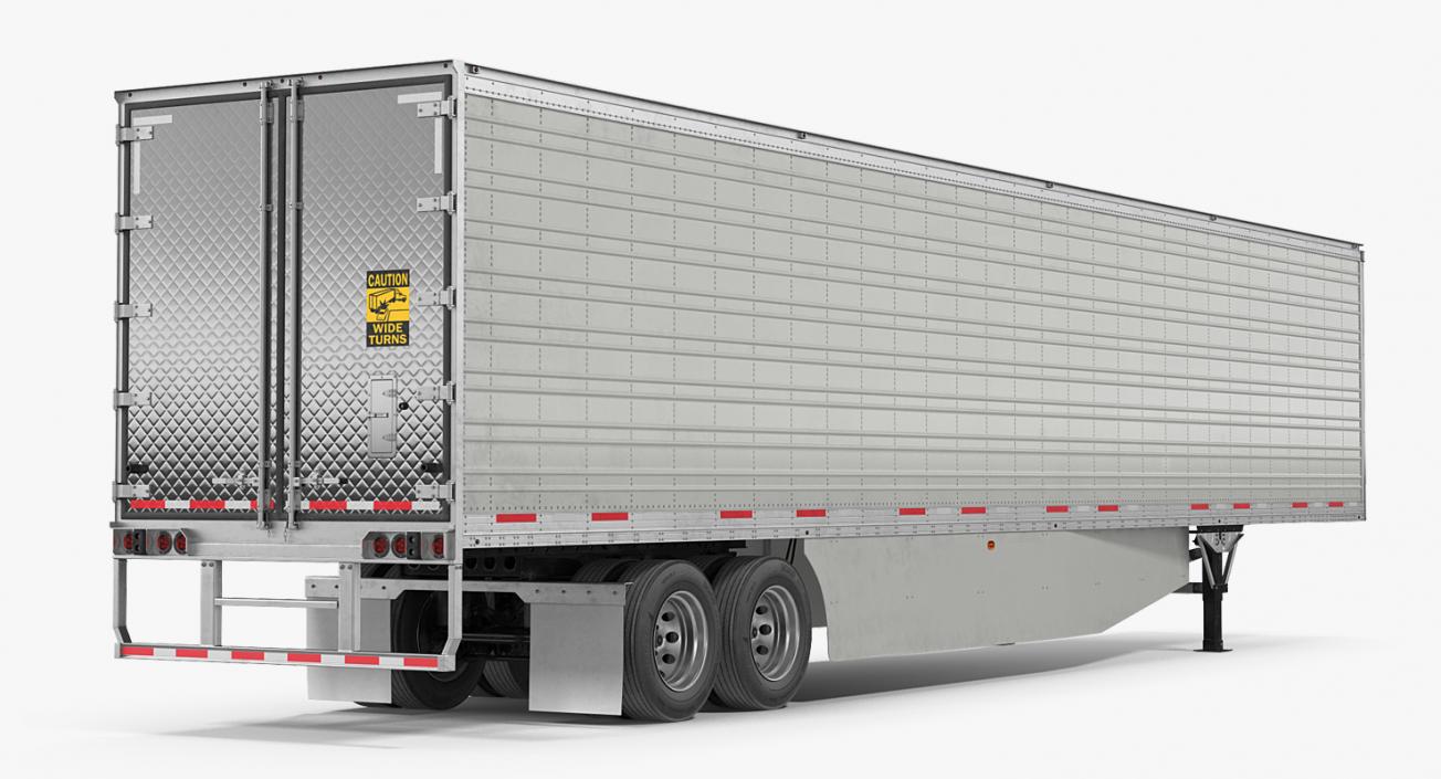 3D Large Semi Trailer Refrigerator