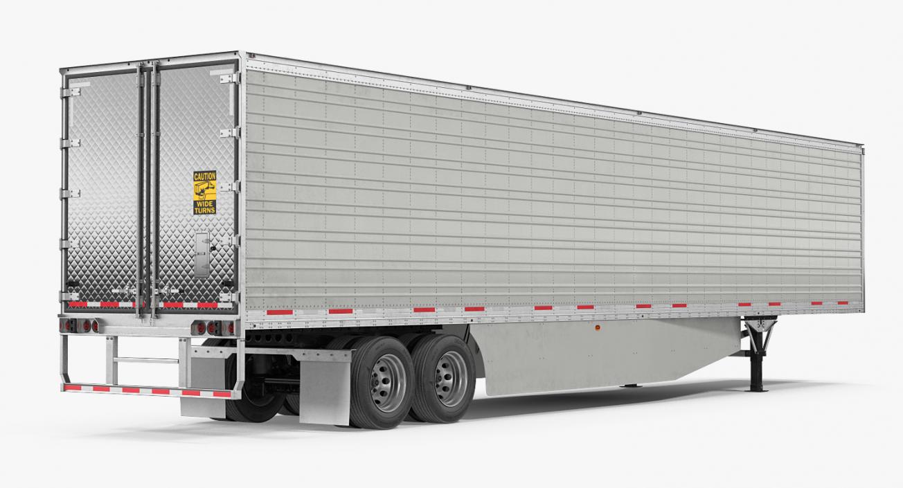 3D Large Semi Trailer Refrigerator