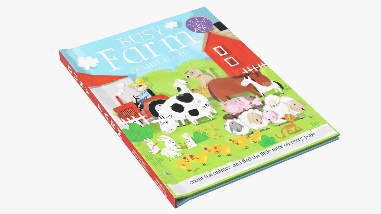 3D model Children Pop Up Book