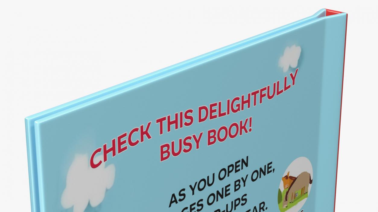 3D model Children Pop Up Book