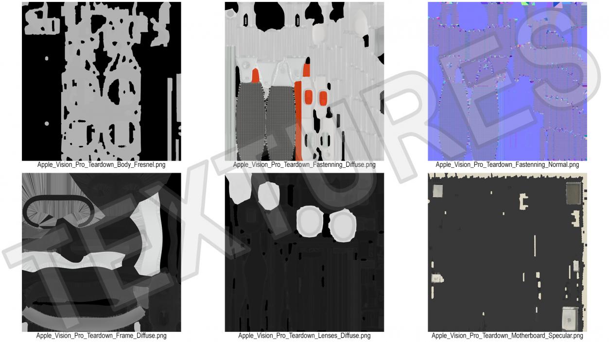 Apple Vision Pro Teardown 2 3D