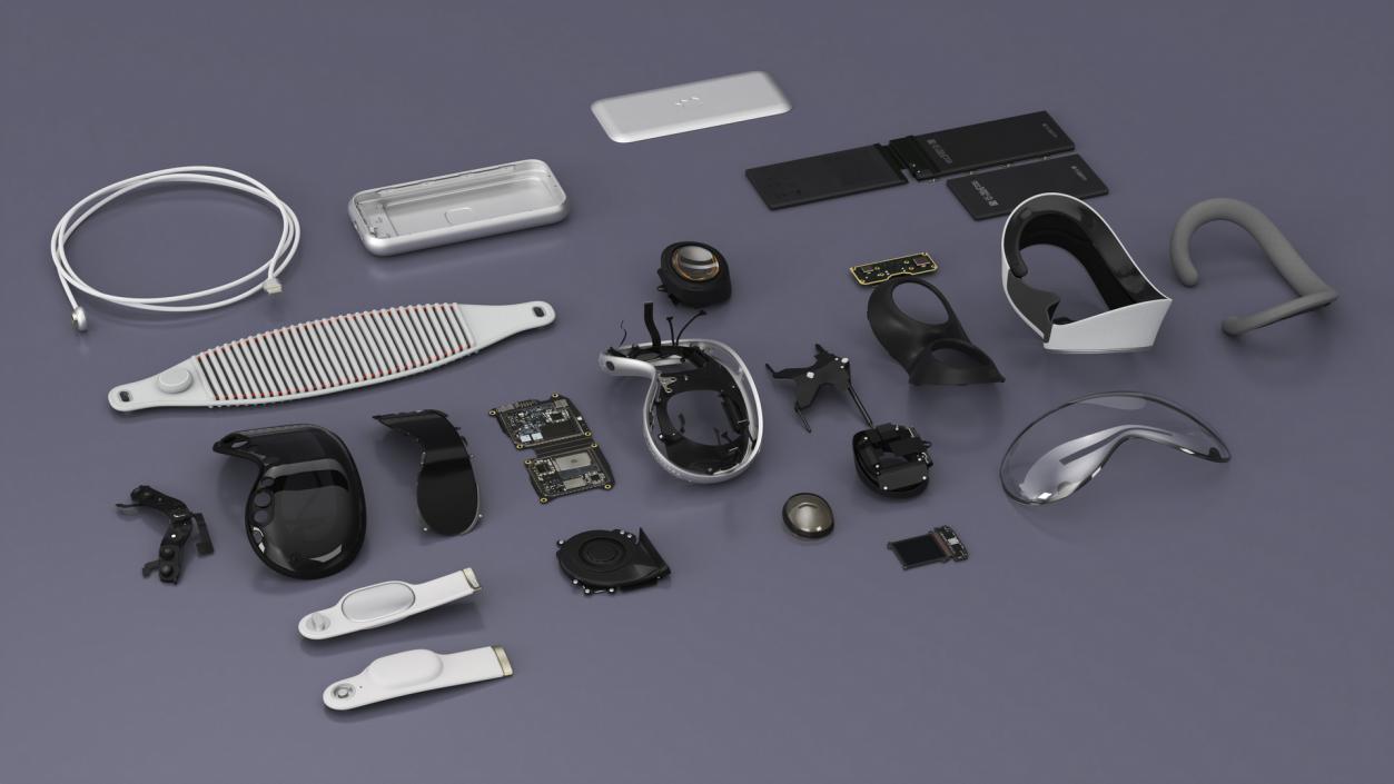 Apple Vision Pro Teardown 2 3D