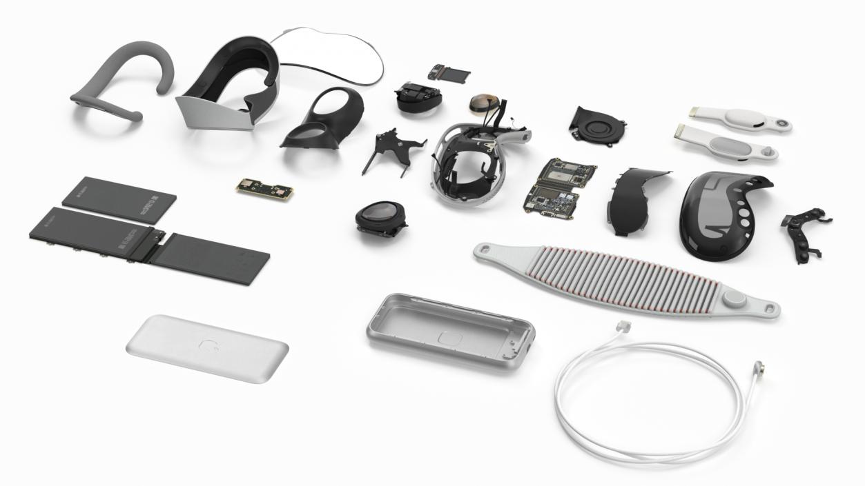 Apple Vision Pro Teardown 2 3D