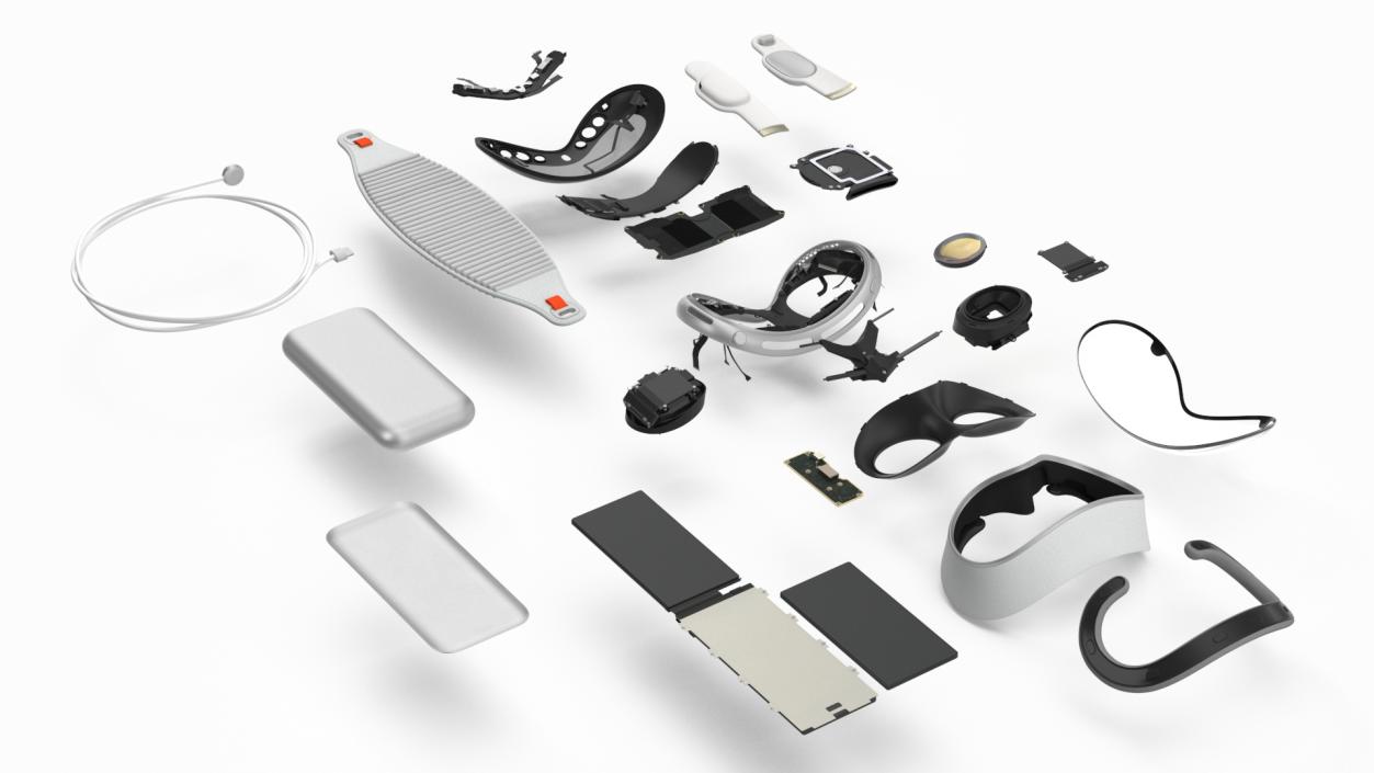 Apple Vision Pro Teardown 2 3D