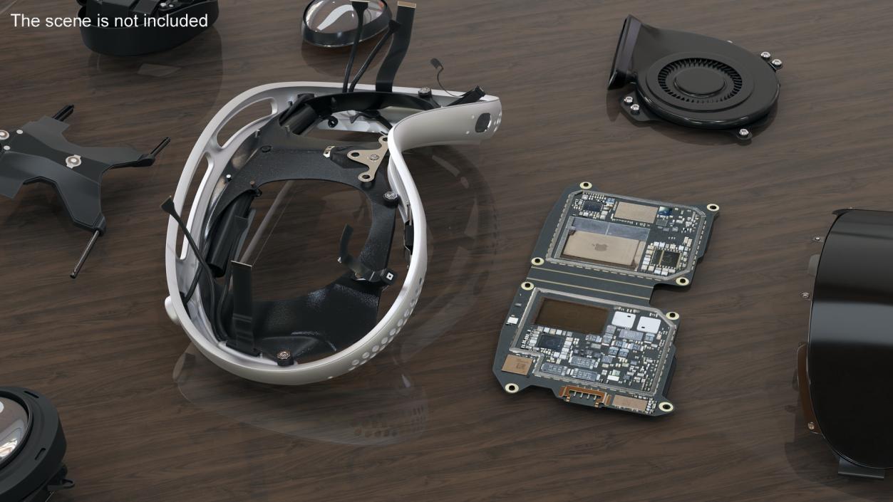 Apple Vision Pro Teardown 2 3D