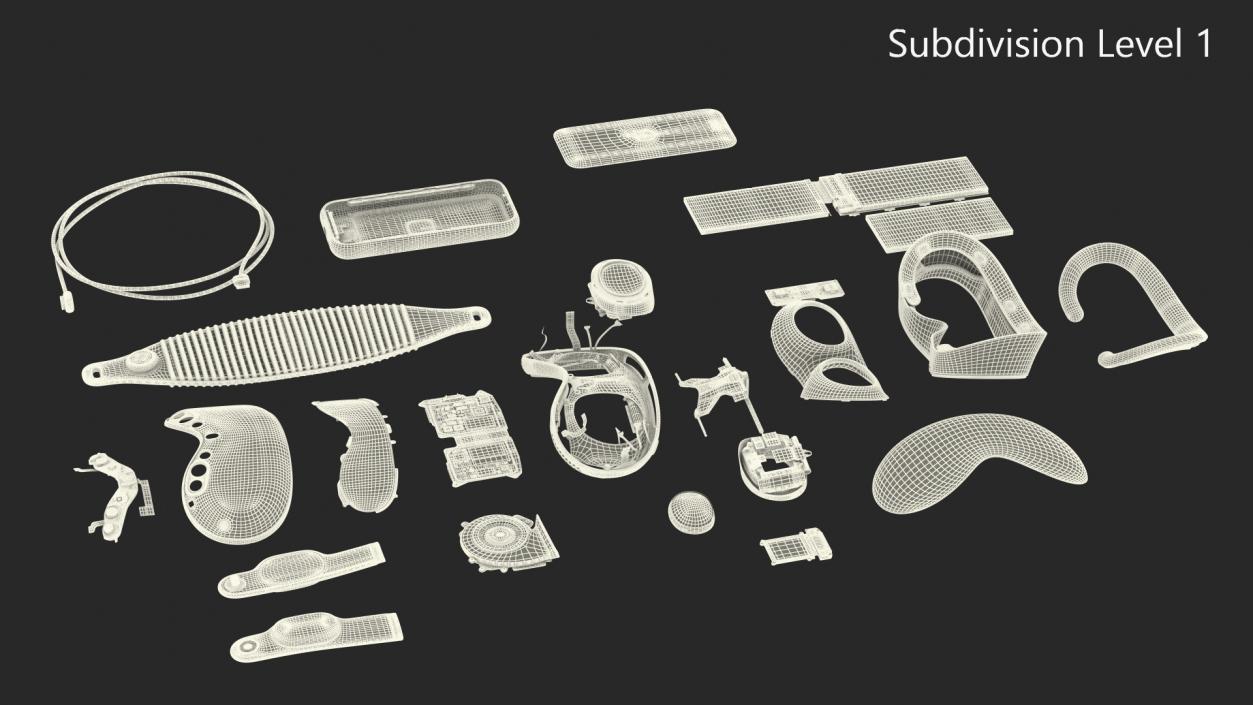 Apple Vision Pro Teardown 2 3D