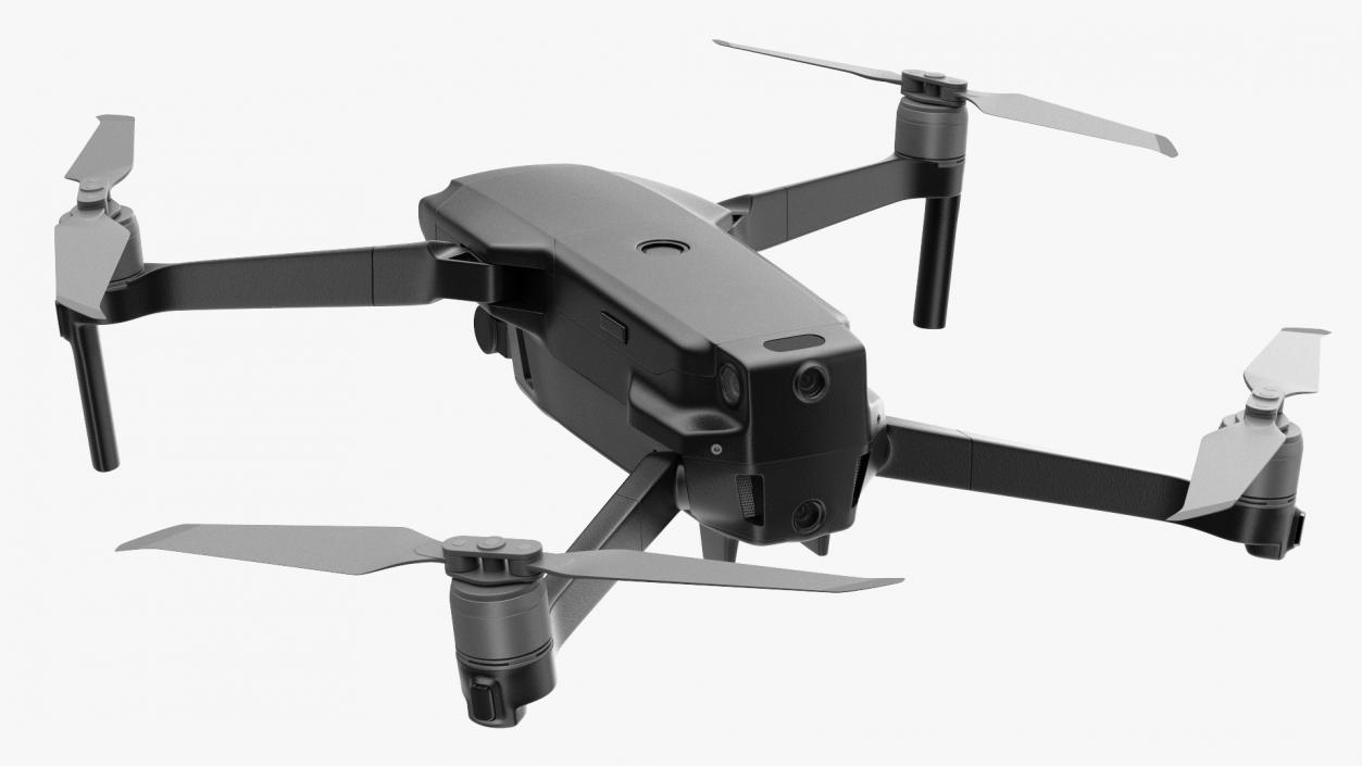 Aerial Drone Rigged 3D model