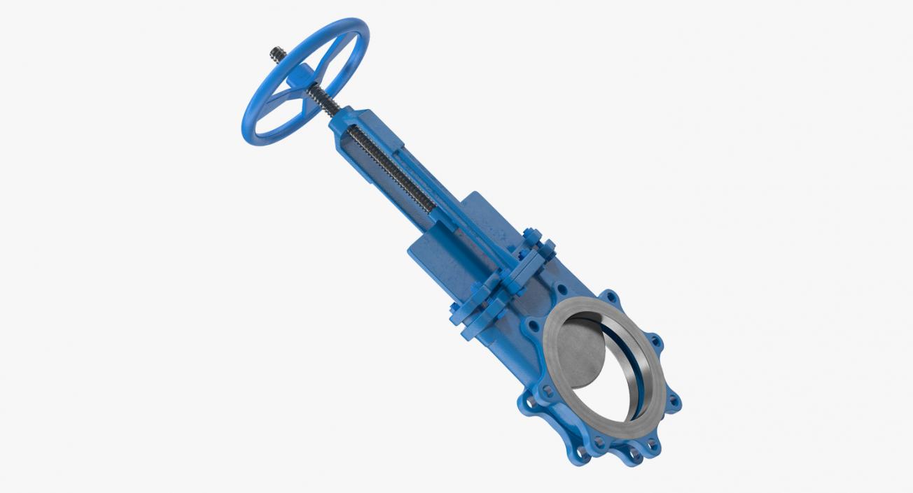 3D Butterfly Knife Gate Valve