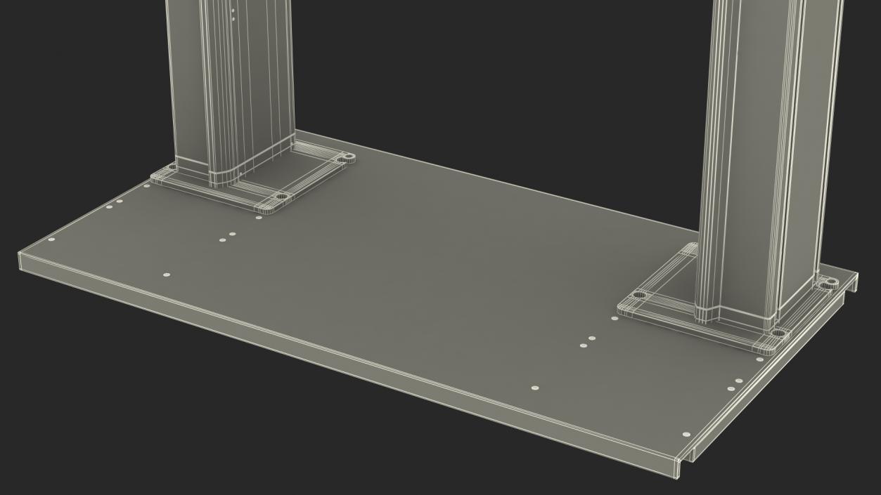 3D model Axess AX500 Smart Gate NG Turnstile