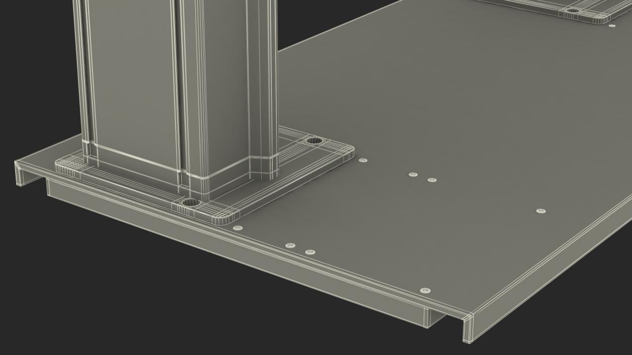 3D model Axess AX500 Smart Gate NG Turnstile