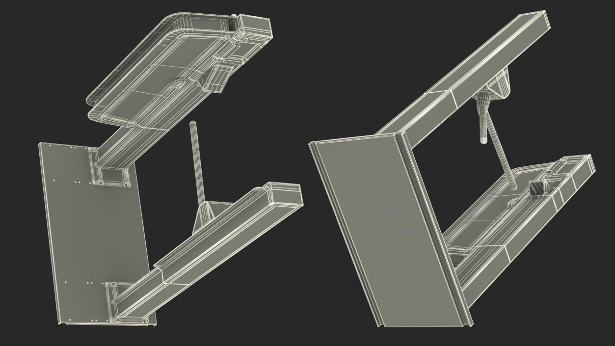 3D model Axess AX500 Smart Gate NG Turnstile