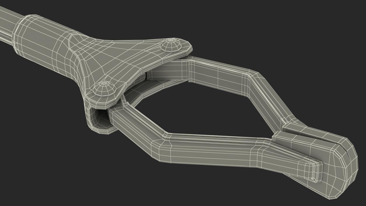 Claw Grabber Tool Rigged 3D model