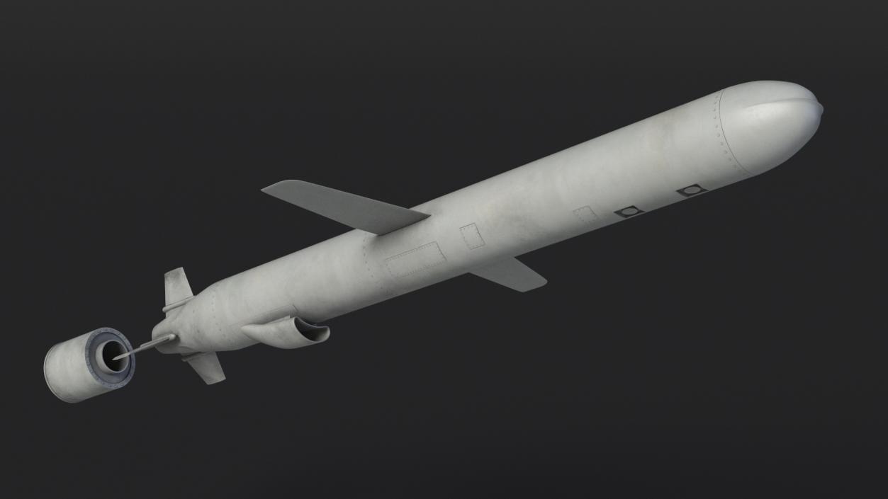 3D Military Cruise Missile model