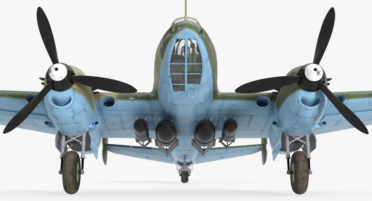 3D WWII Aircraft Big Collection model