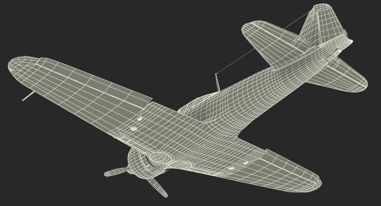 3D WWII Aircraft Big Collection model