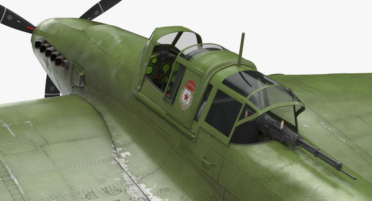 3D WWII Aircraft Big Collection model