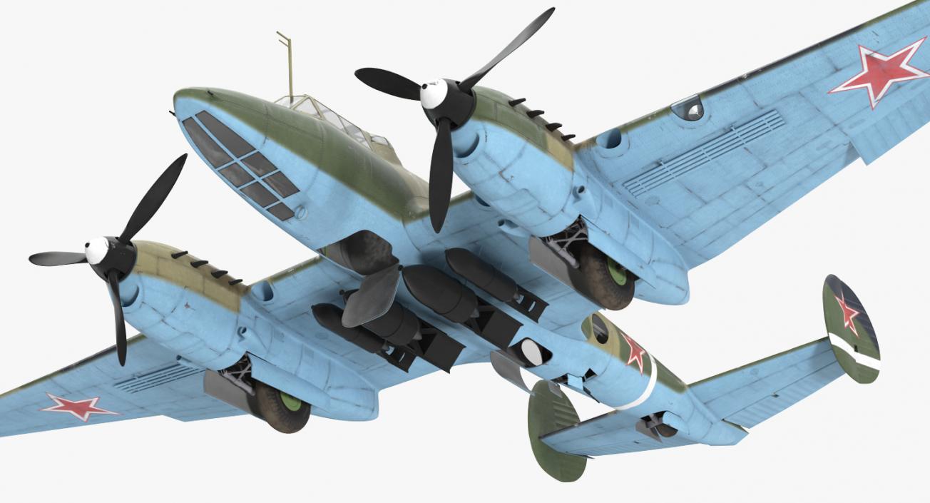 3D WWII Aircraft Big Collection model