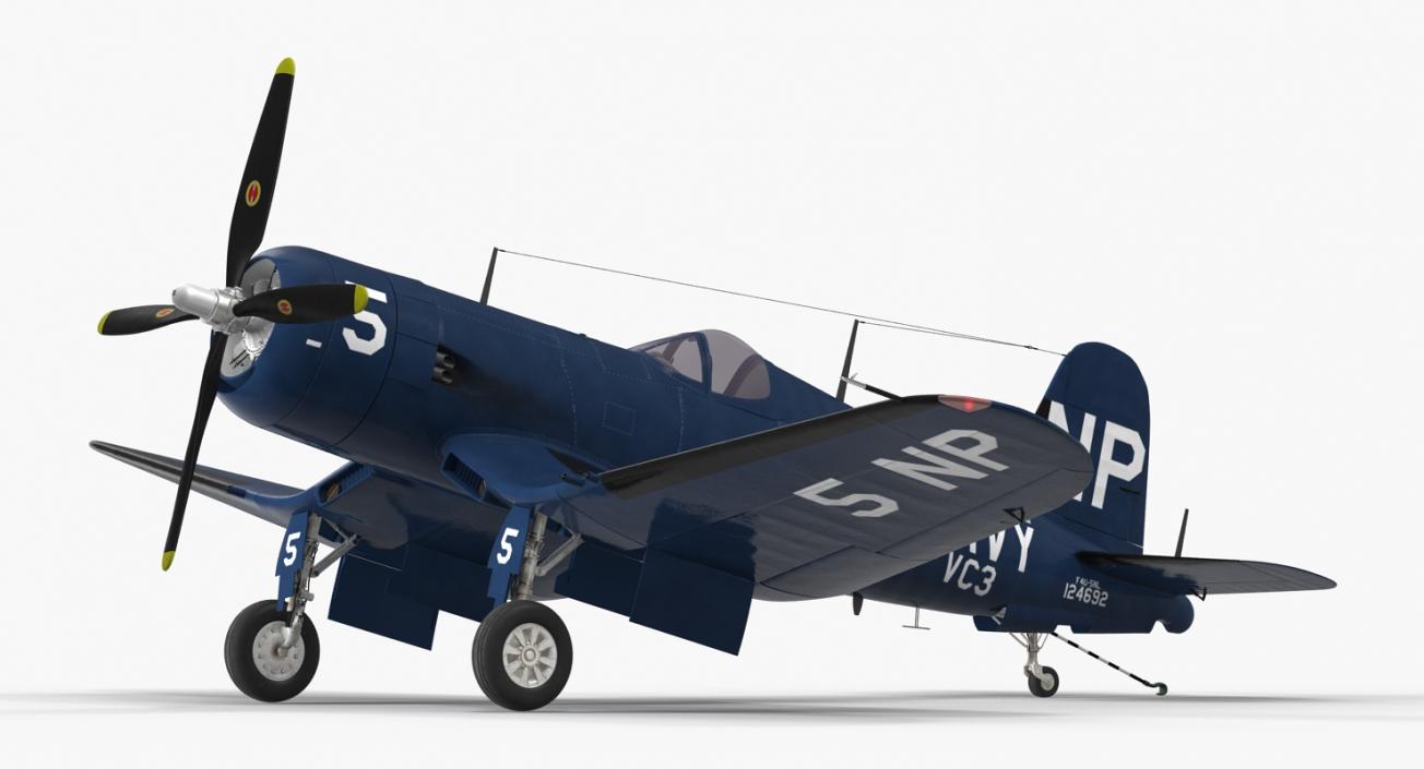 3D WWII Aircraft Big Collection model