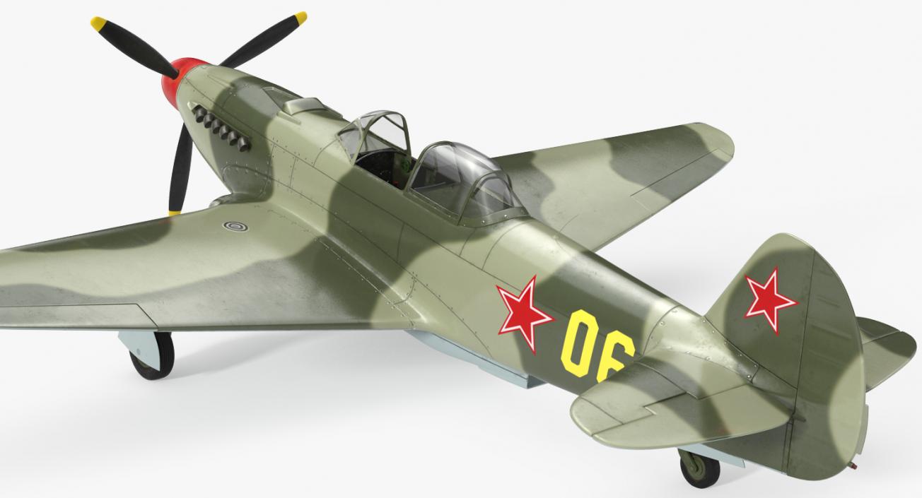 3D WWII Aircraft Big Collection model