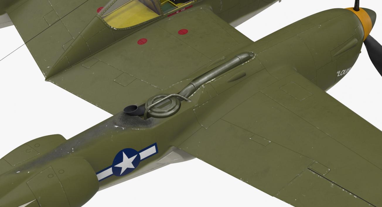 3D WWII Aircraft Big Collection model