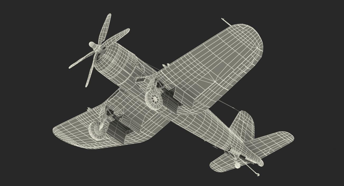 3D WWII Aircraft Big Collection model