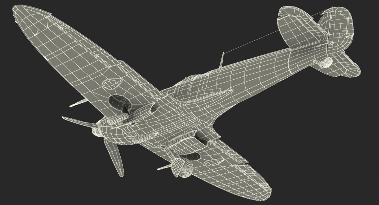 3D WWII Aircraft Big Collection model