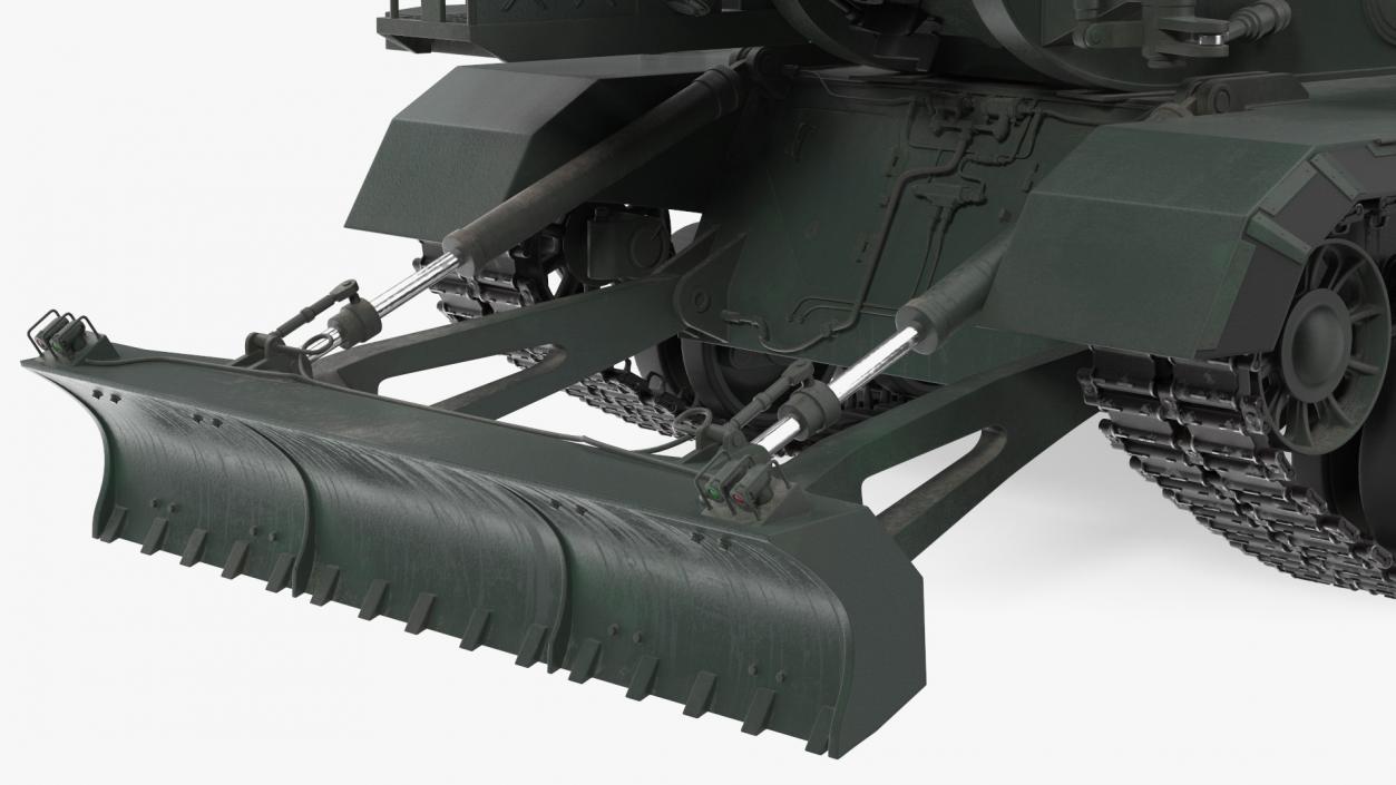 3D model 2S7 Pion Heavy Artillery Armed Position Clean