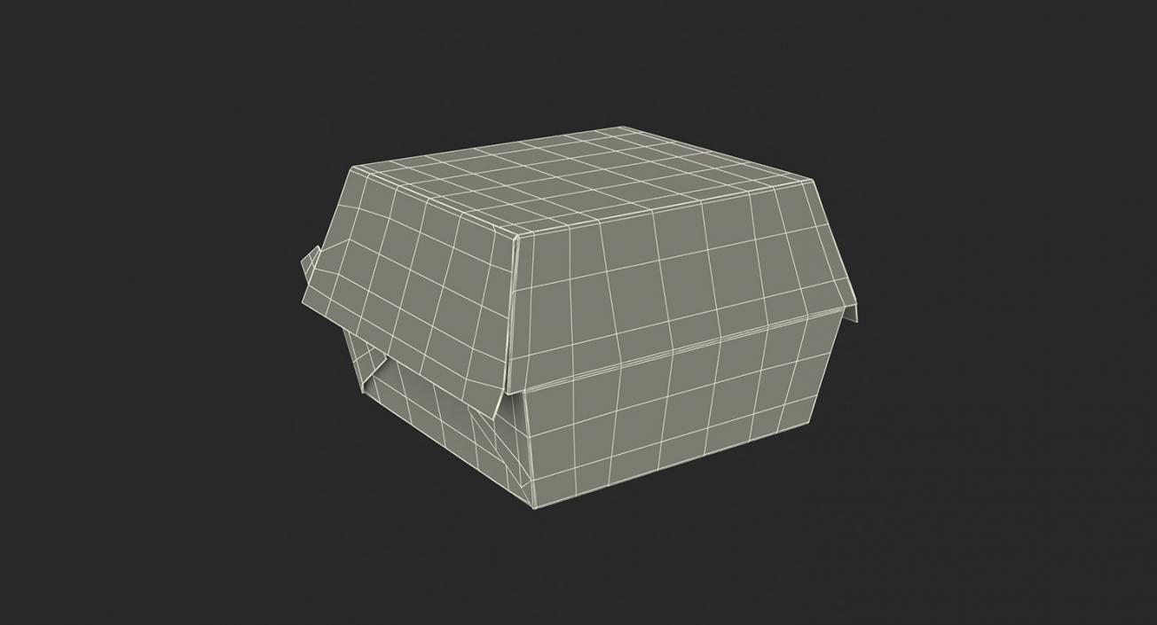 3D Fast Food Containers Collection 4 model