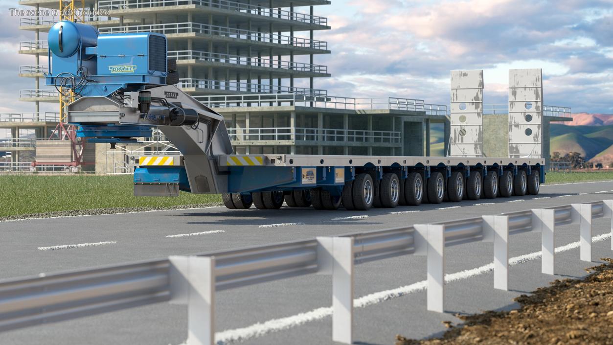 3D Drake Steerable Low Loader