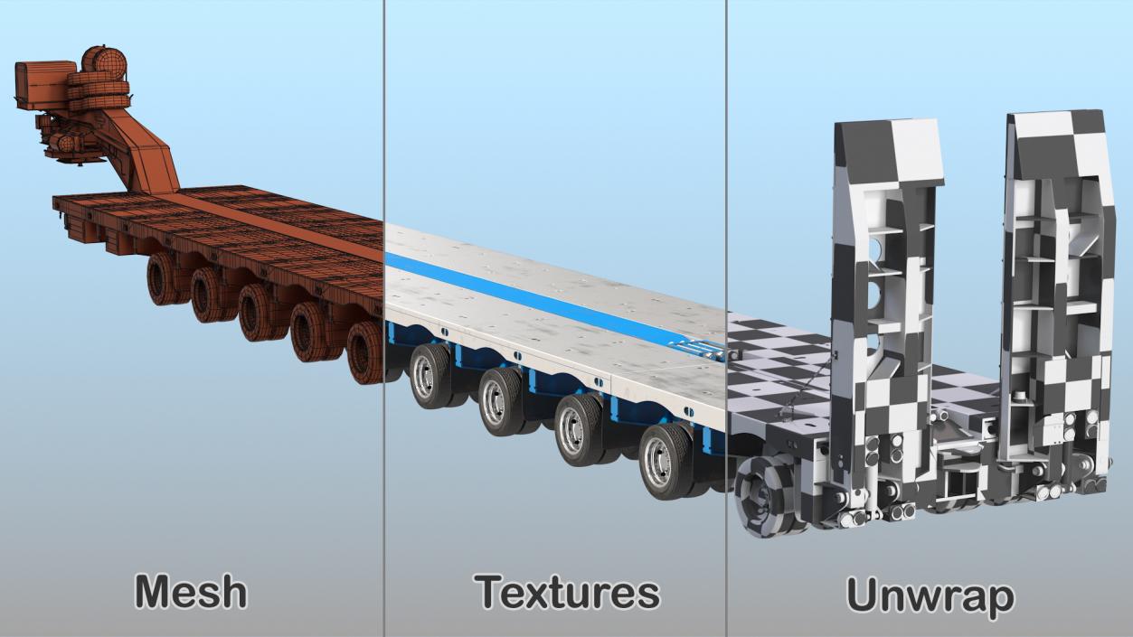 3D Drake Steerable Low Loader