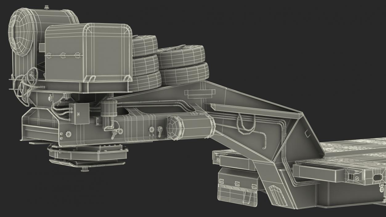 3D Drake Steerable Low Loader