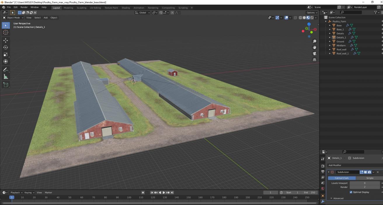 Poultry Farm 3D