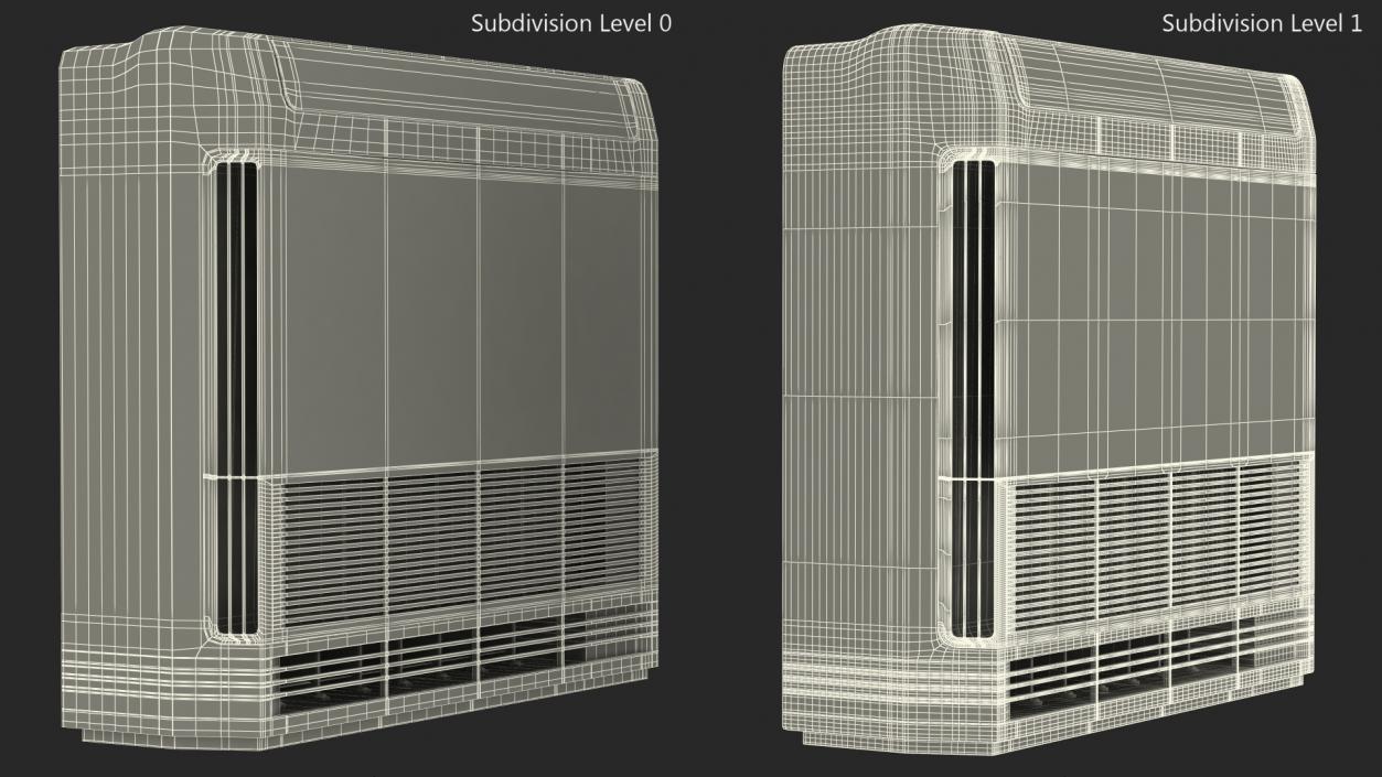 3D Floor Console Air Conditioner Indoor Unit