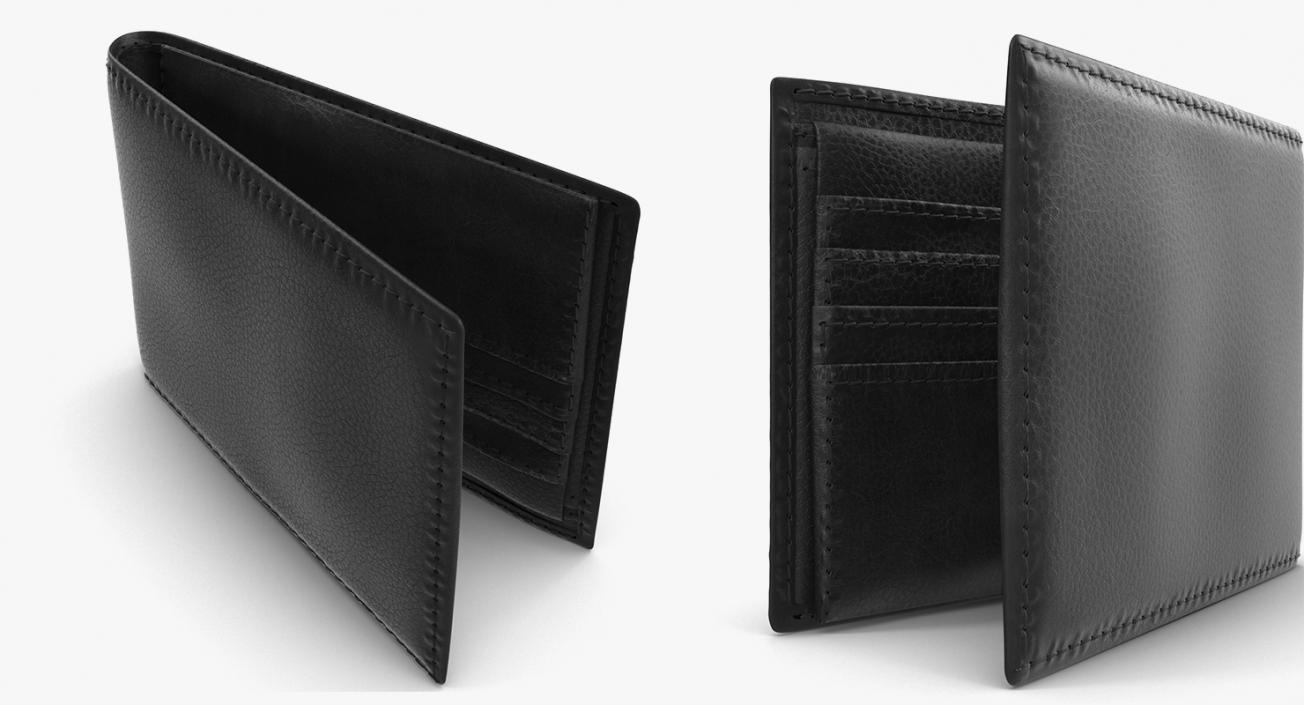 Purse Wallets Collection 3D model