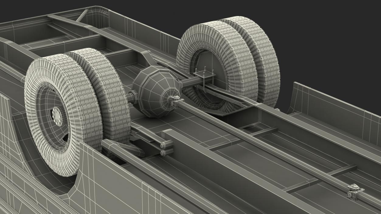 3D Blue Bird TX3 School Bus Rigged