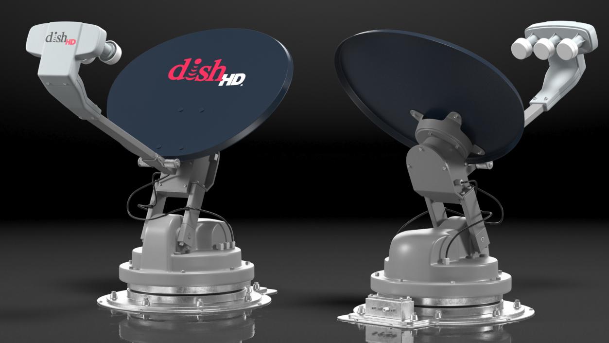 3D Dish TV Automatic Multi Satellite Antenna SK1000 model