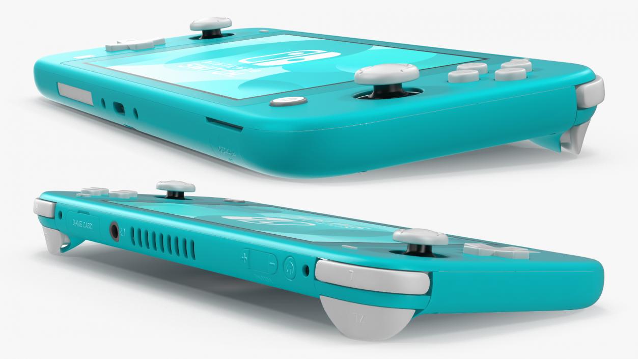 3D model Nintendo Switch Lite Turquoise