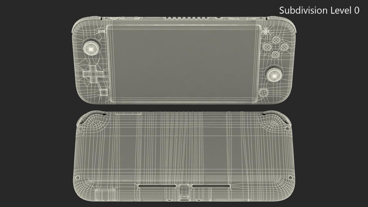 3D model Nintendo Switch Lite Turquoise