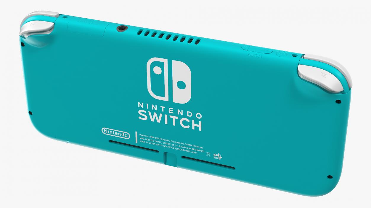 3D model Nintendo Switch Lite Turquoise