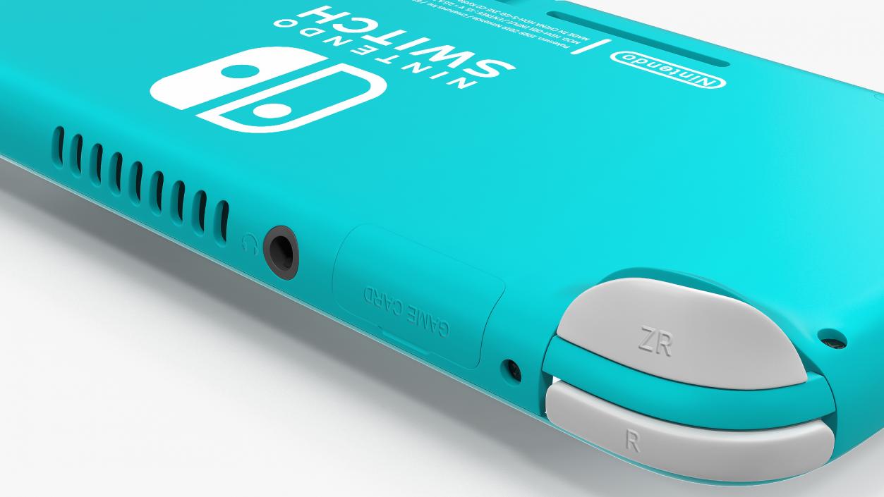 3D model Nintendo Switch Lite Turquoise