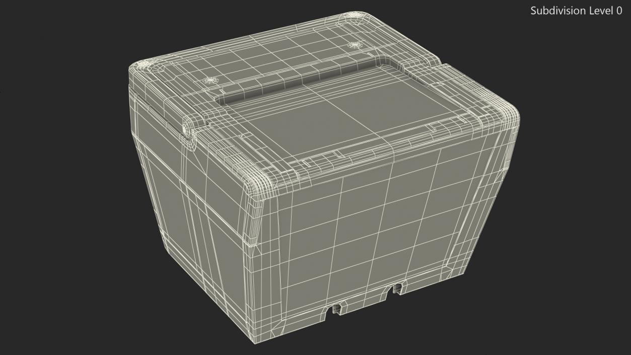 3D Fingerprints Scanner ON model