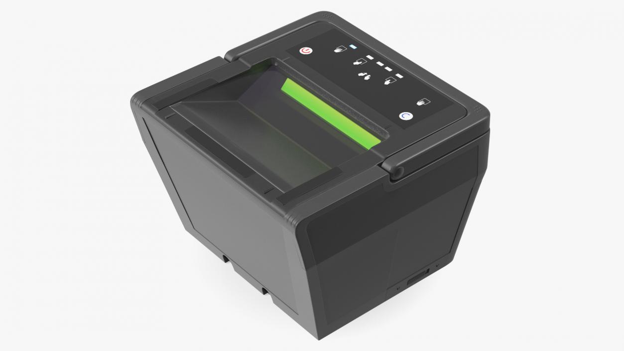 3D Fingerprints Scanner ON model