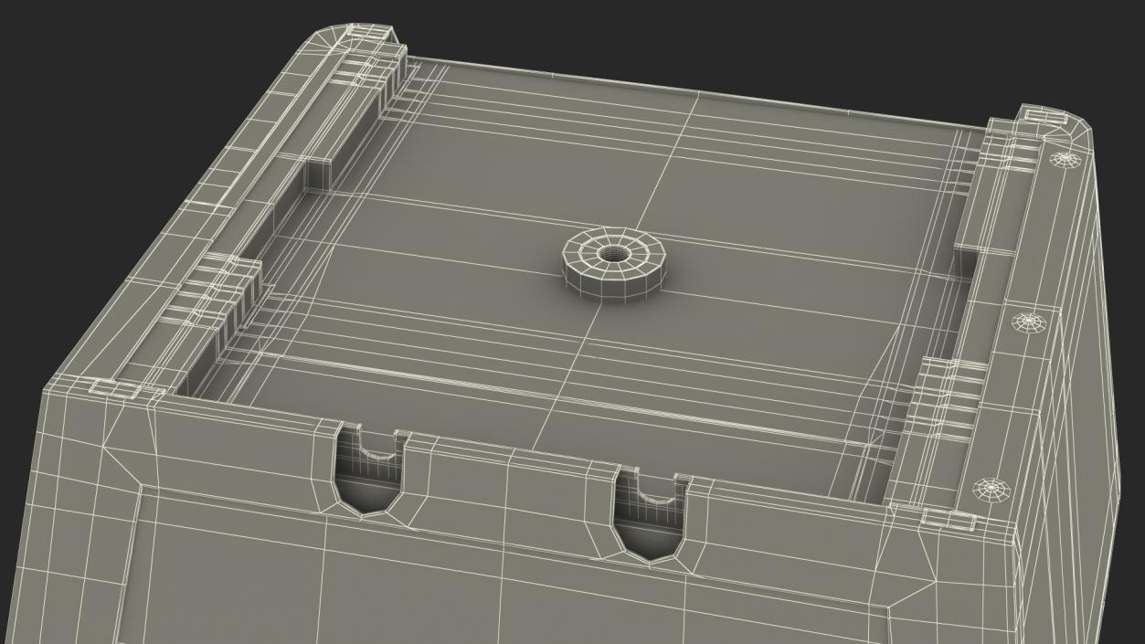 3D Fingerprints Scanner ON model