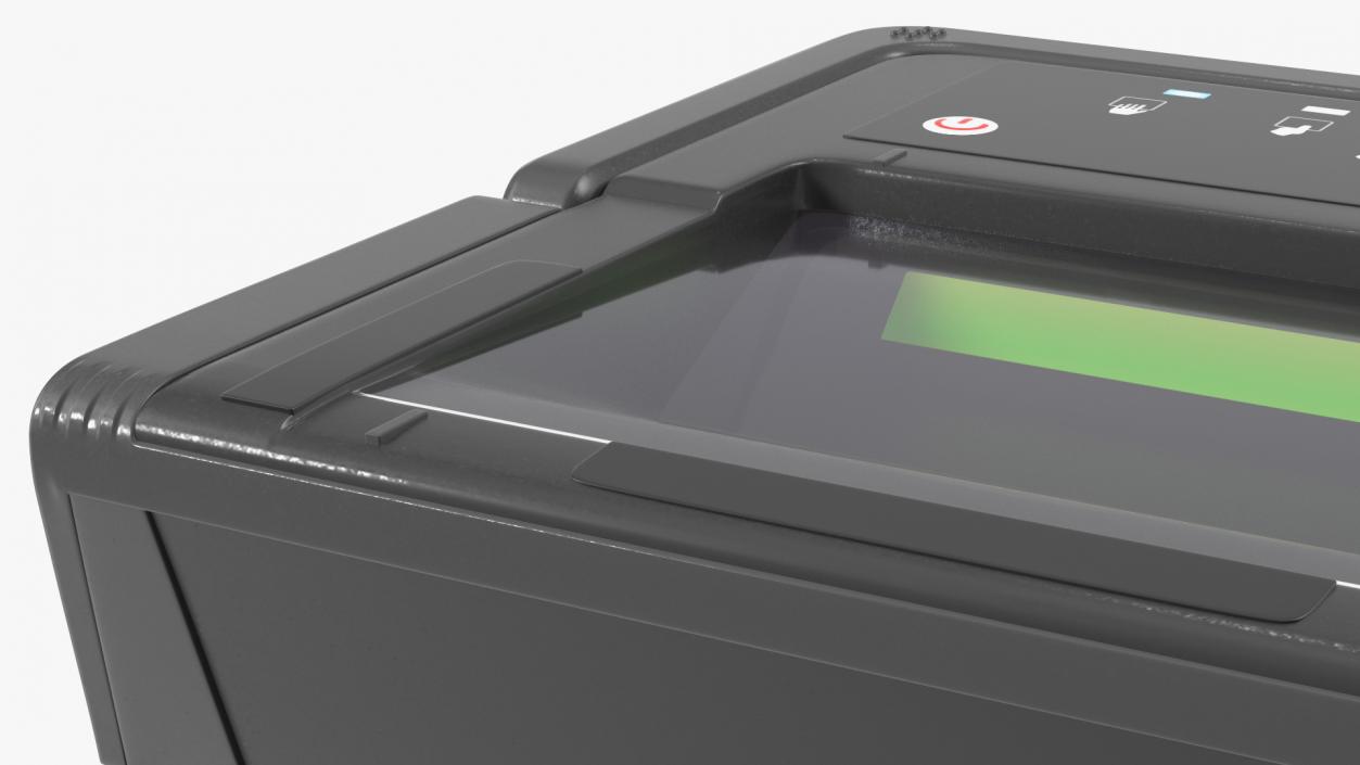 3D Fingerprints Scanner ON model