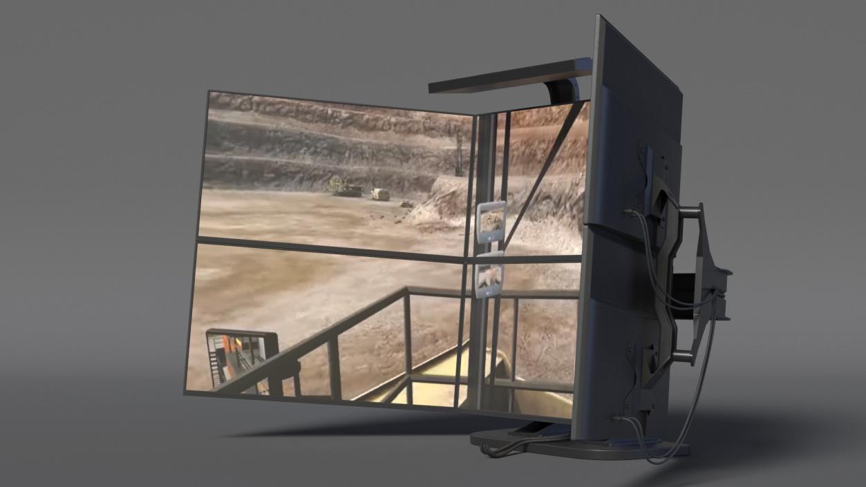 3D model Screens for the Surface Mining Simulator